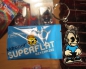 Kidrobot Superflat Keychain Series. 1 x Random Blindbox (foil)