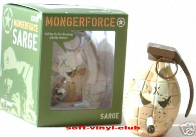 Mongerforce Sarge, Desert Storm 5 inch Grenade at Kozik