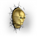 3D Deko Licht - Star Wars - C3PO