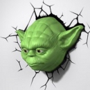 Star Wars Yoda Head 3D LED wall mounted night light