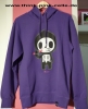 Tokidoki Männer Kapuzenpulli -Hoodie- Costola Plum