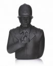 DKE Toys - RUDE COPPER BLACK 4" VINYL ART TOY FIGURE APOLOGIES TO BANKSY