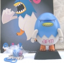 Toy2r 2.5" Qee apm egg Touma, collectible art
