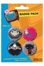 Family Guy Button Badge Pack, 4 x 38mm