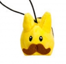 Kidrobot Happy Labbit Plush "Cute N' Crazy" Mini Series 2015 by Frank Kozik - yellow