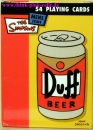 Simpsons Duff Bier Spielkarten, 54er Blatt