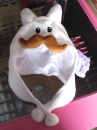 Kidrobot LABBIT HAT white - Kidrobot Labbit plüsch Mütze
