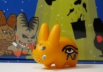 Kidrobot LORE of the LABBIT Mini Series Orange Eye Of Horus - Smorkin Labbit Mini Series 6