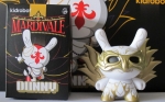 Kidrobot Dunny Mardivale Series THE REVELER WHITE - open blindbox