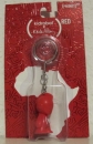 KIDROBOT X (RED) BOT KEYCHAIN 1-INCH - Art for Africa