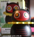 Kidrobot Misko Minie Series from Nathan Jurevicus - black owl, schwarze Eule- open blindbox