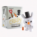 sold out: KIDROBOT CRUSTY DUNNY 3-inch Holiday dunny by Frank KOZIK Dunny 2011
