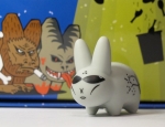Kidrobot LORE of the LABBIT Mini Series Grey Alien Zeta Reticuli - Smorkin Labbit Mini Series 6