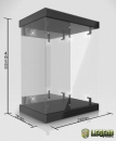 sold out: Master Light House Acryl Display Case mit Beleuchtung für 1/6 Actionfiguren black